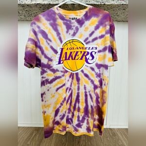 Lakers tie dye t shirt